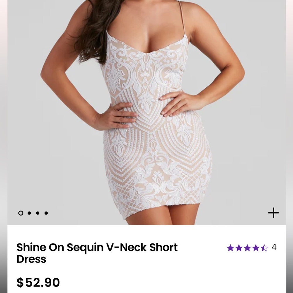 Windsor Sequin Mini dress